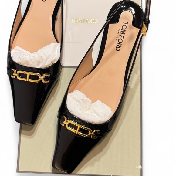 TOM FORD
Black Patent Leather Slingback Flats
Women’s US 8 - Picture 2 of 14
